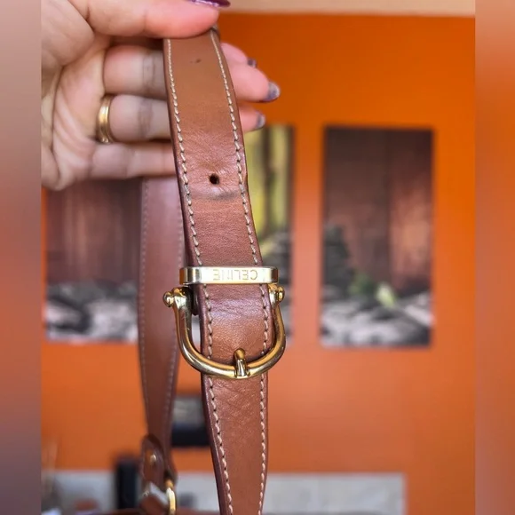 CELINE Vintage Macadam Crossbody Bag - Picture 9 of 15